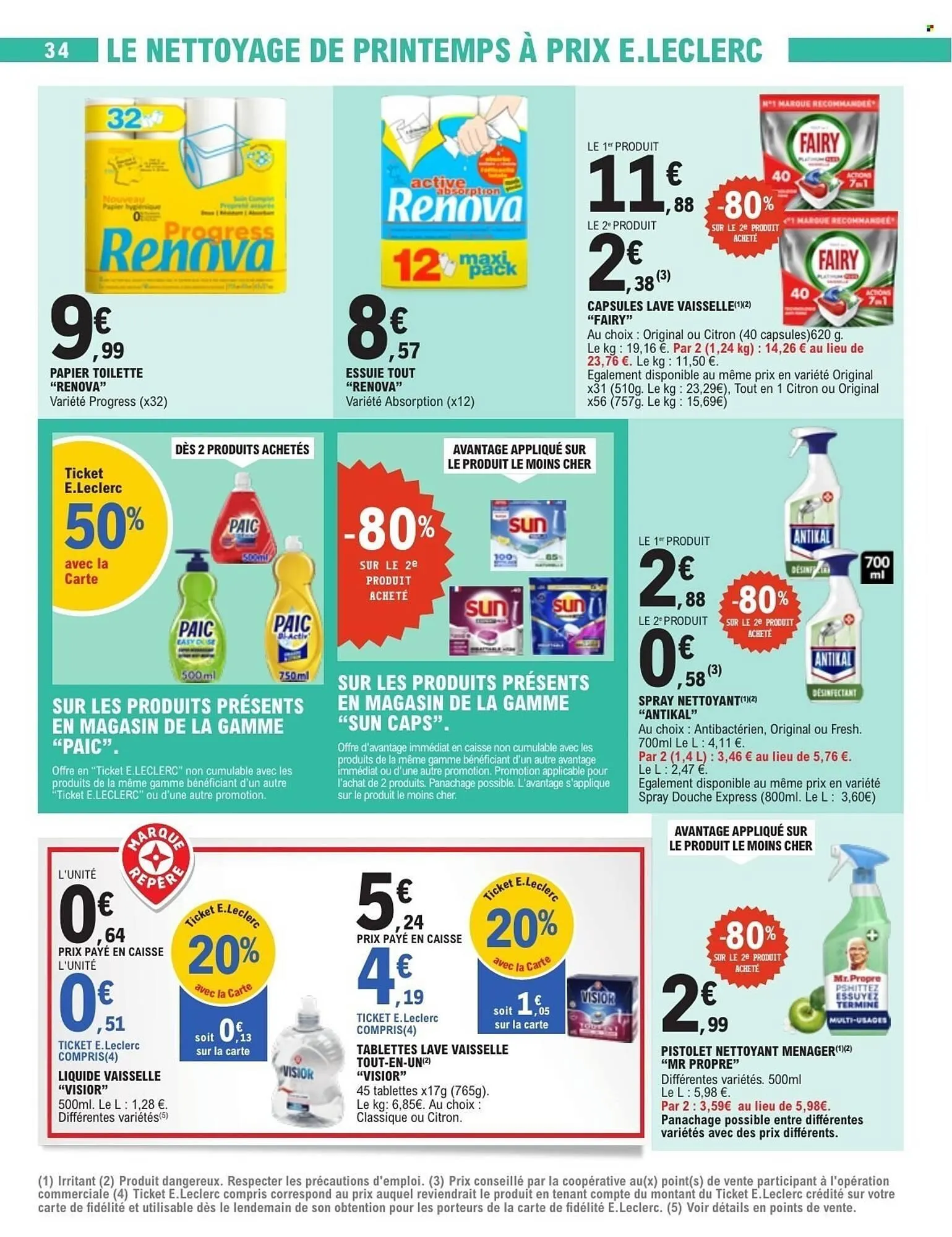 Catalogue E.Leclerc du 10 mars au 21 mars 2026 - Catalogue page 34