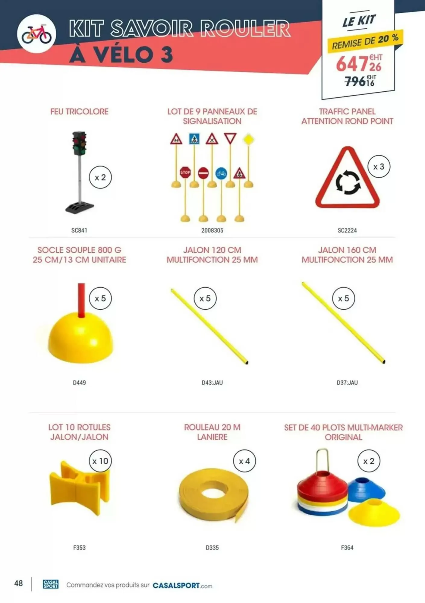 Catalogue Casal Sport du 15 avril au 31 mai 2026 - Catalogue page 48