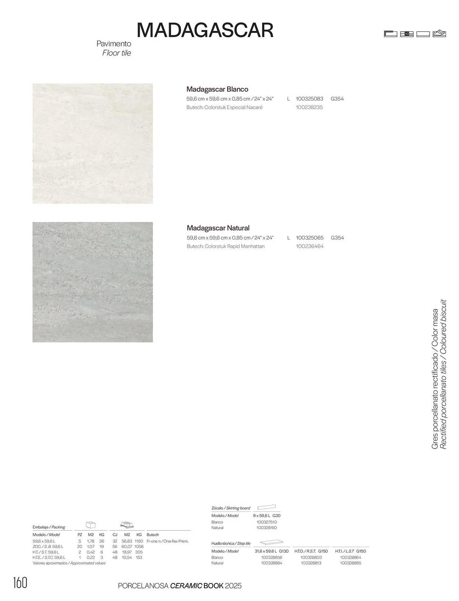 Catalogue Porcelanosa du 27 janvier au 31 décembre 2025 - Catalogue page 162