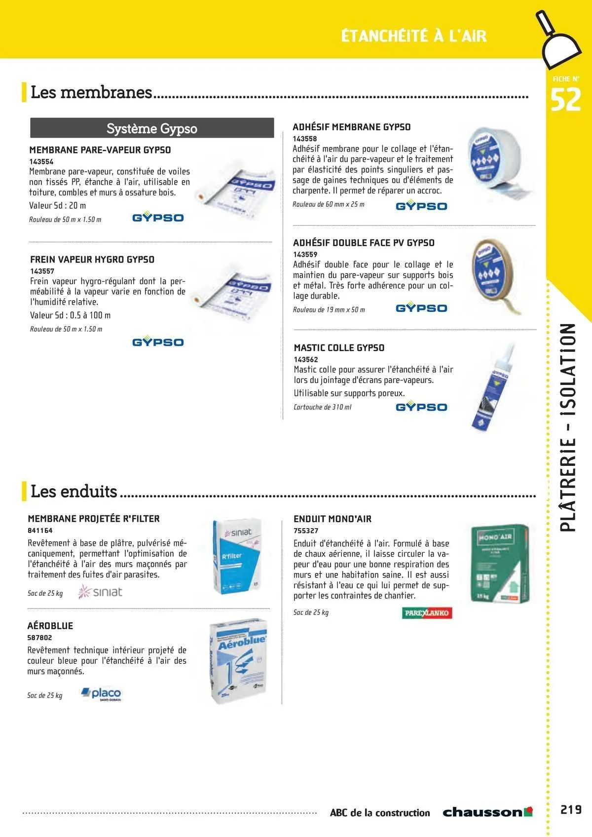 Catalogue Chausson Matériaux du 2 mai au 31 décembre 2025 - Catalogue page 184