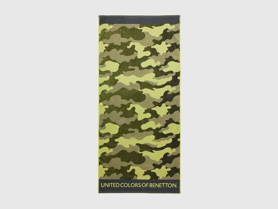 Drap de plage camouflage