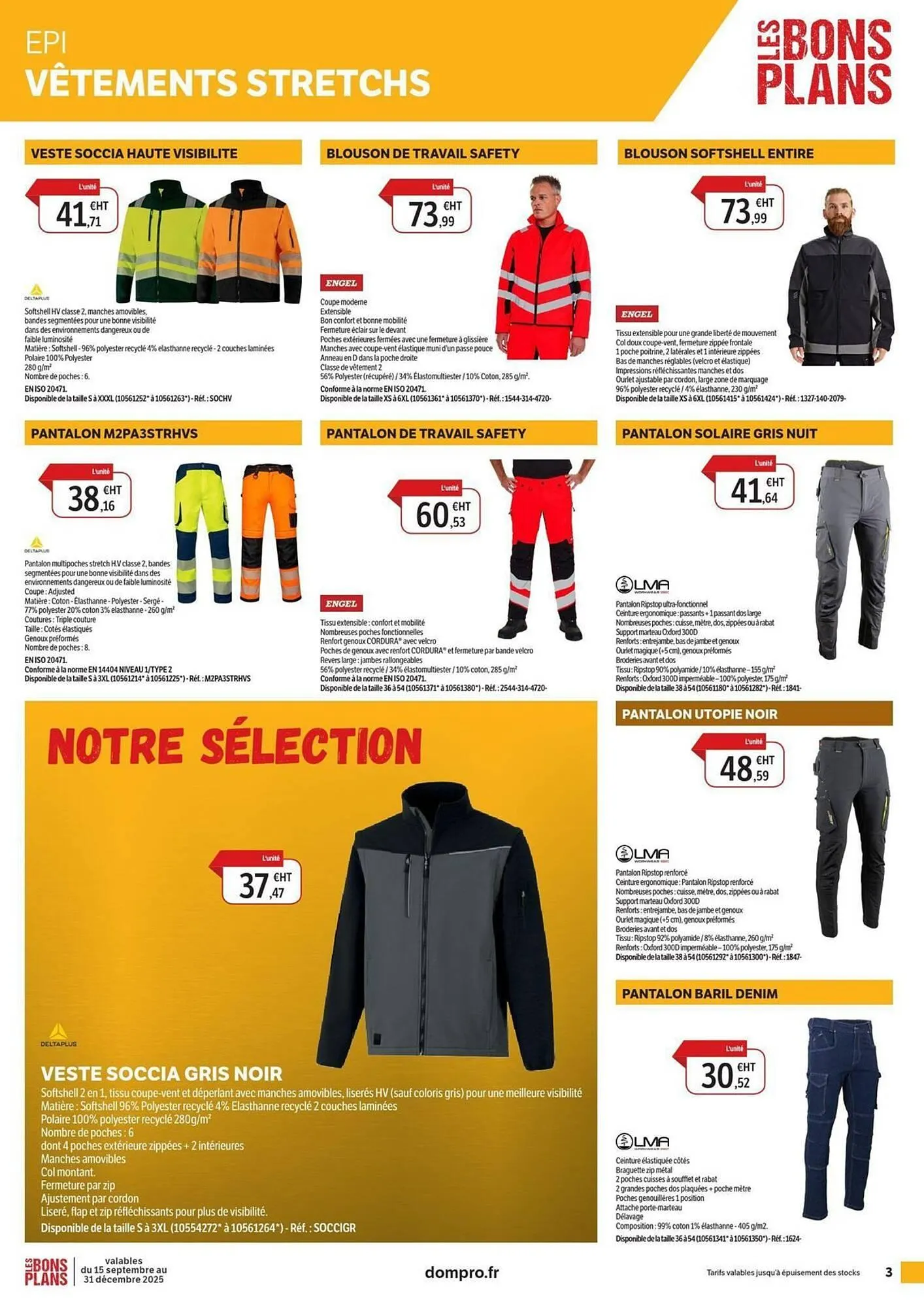 Catalogue DomPro du 16 septembre au 31 décembre 2025 - Catalogue page 3