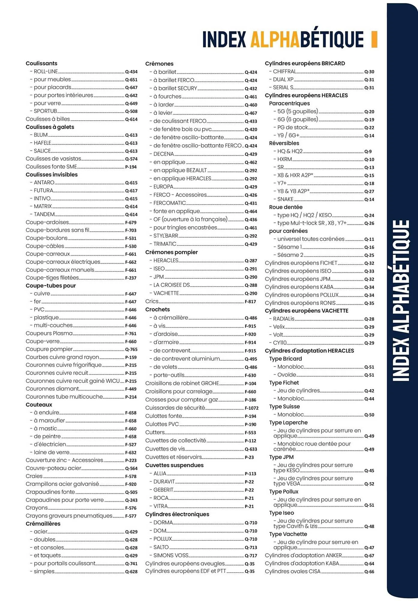 Catalogue Au Forum du Bâtiment du 4 mai au 30 septembre 2023 - Catalogue page 37