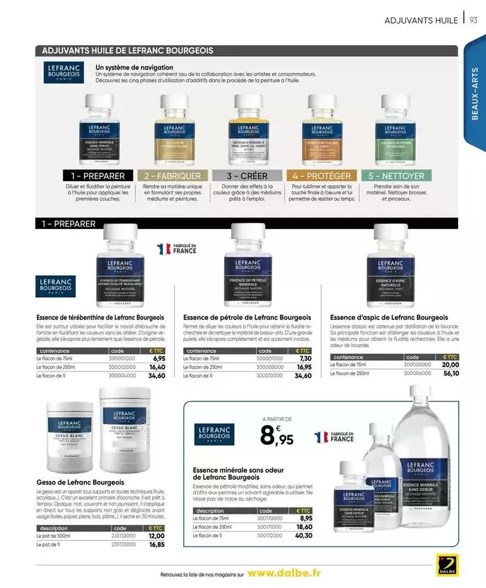 CATALOGUE DALBE 2025 du 27 janvier au 31 décembre 2025 - Catalogue page 95