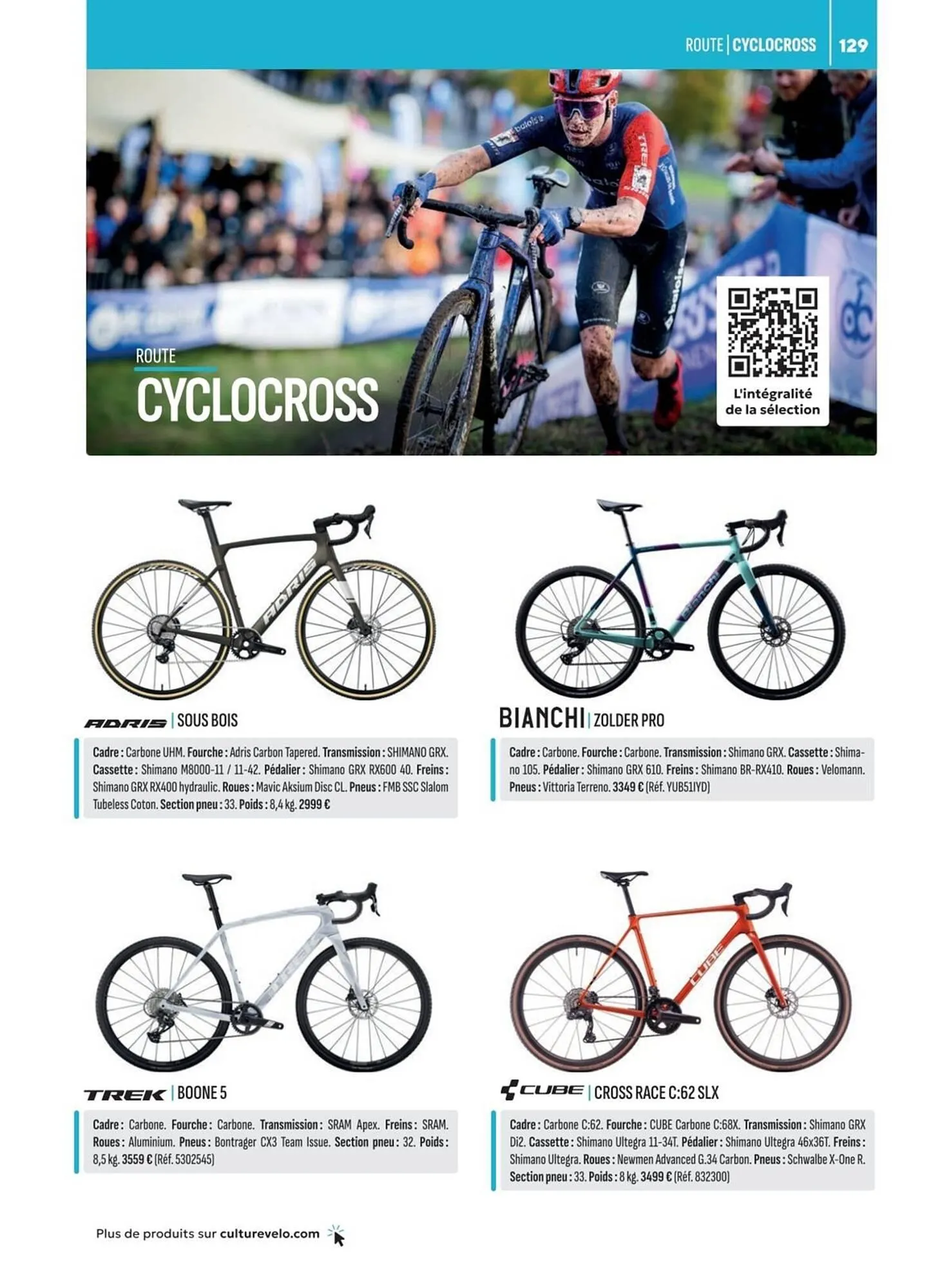Catalogue Culture Vélo du 2 mai au 31 décembre 2025 - Catalogue page 129