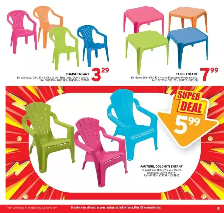 LE PLAISIR À PRIX MALIN du 1 avril au 7 avril 2025 - Catalogue page 5
