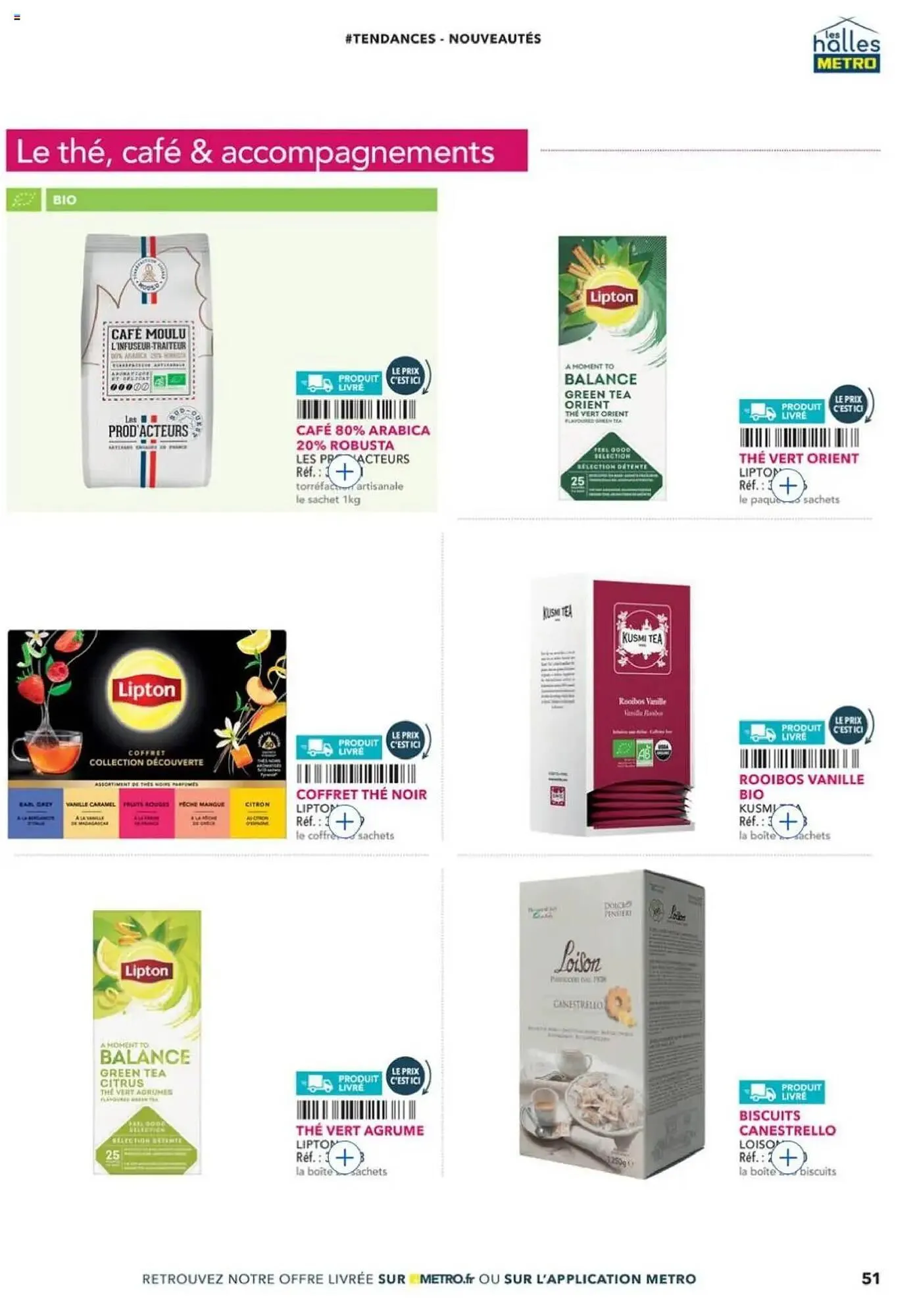 Catalogue METRO du 2 octobre au 31 décembre 2025 - Catalogue page 51