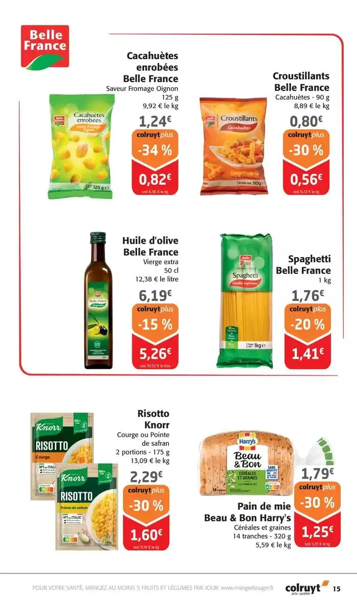 Prix - qualitè du 31 mars au 6 avril 2025 - Catalogue page 15