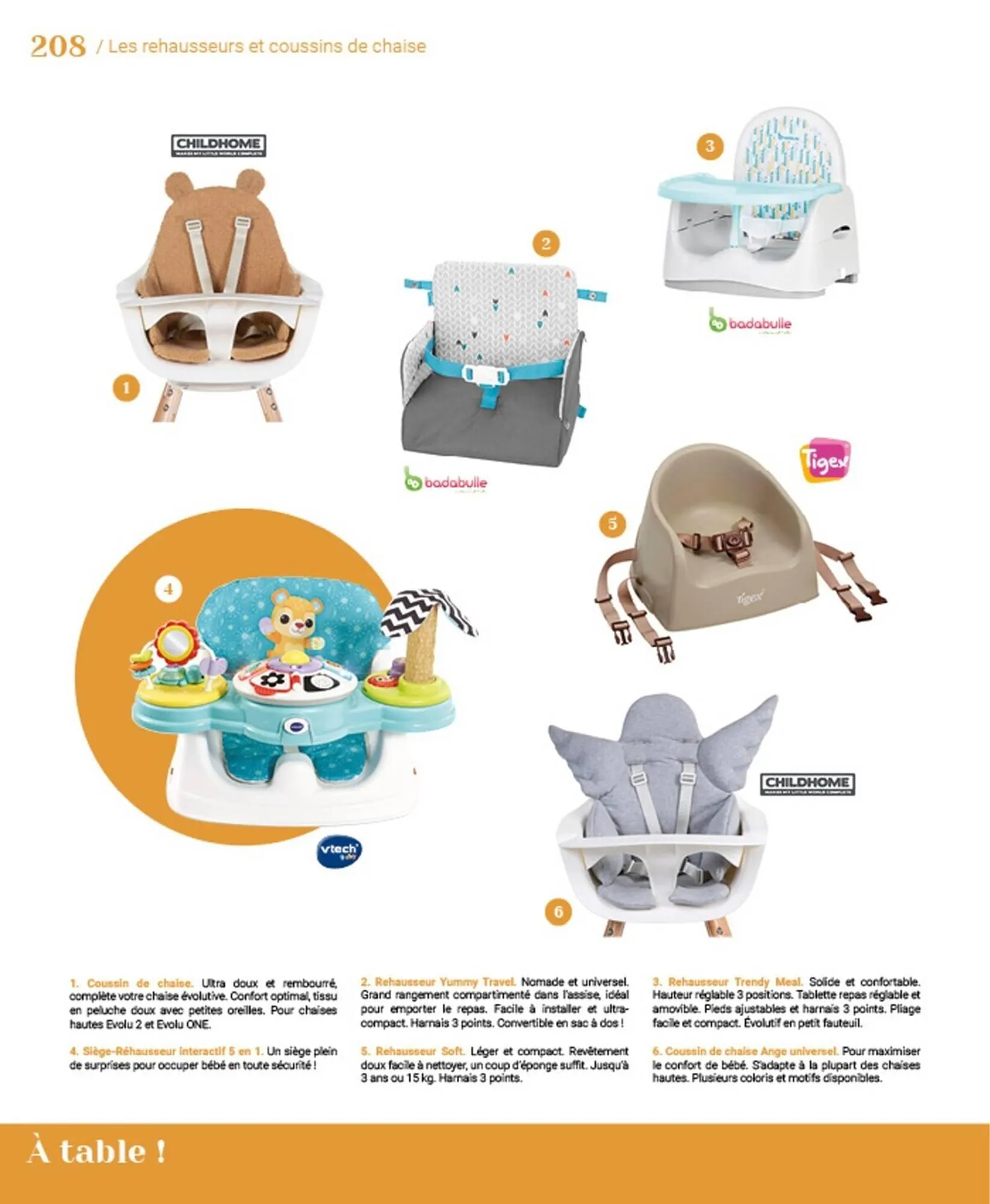 Catalogue autour de bébé du 31 mars au 31 janvier 2024 - Catalogue page 210