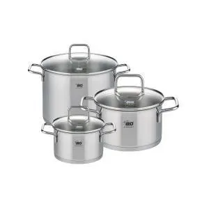 Batterie de faitouts inox