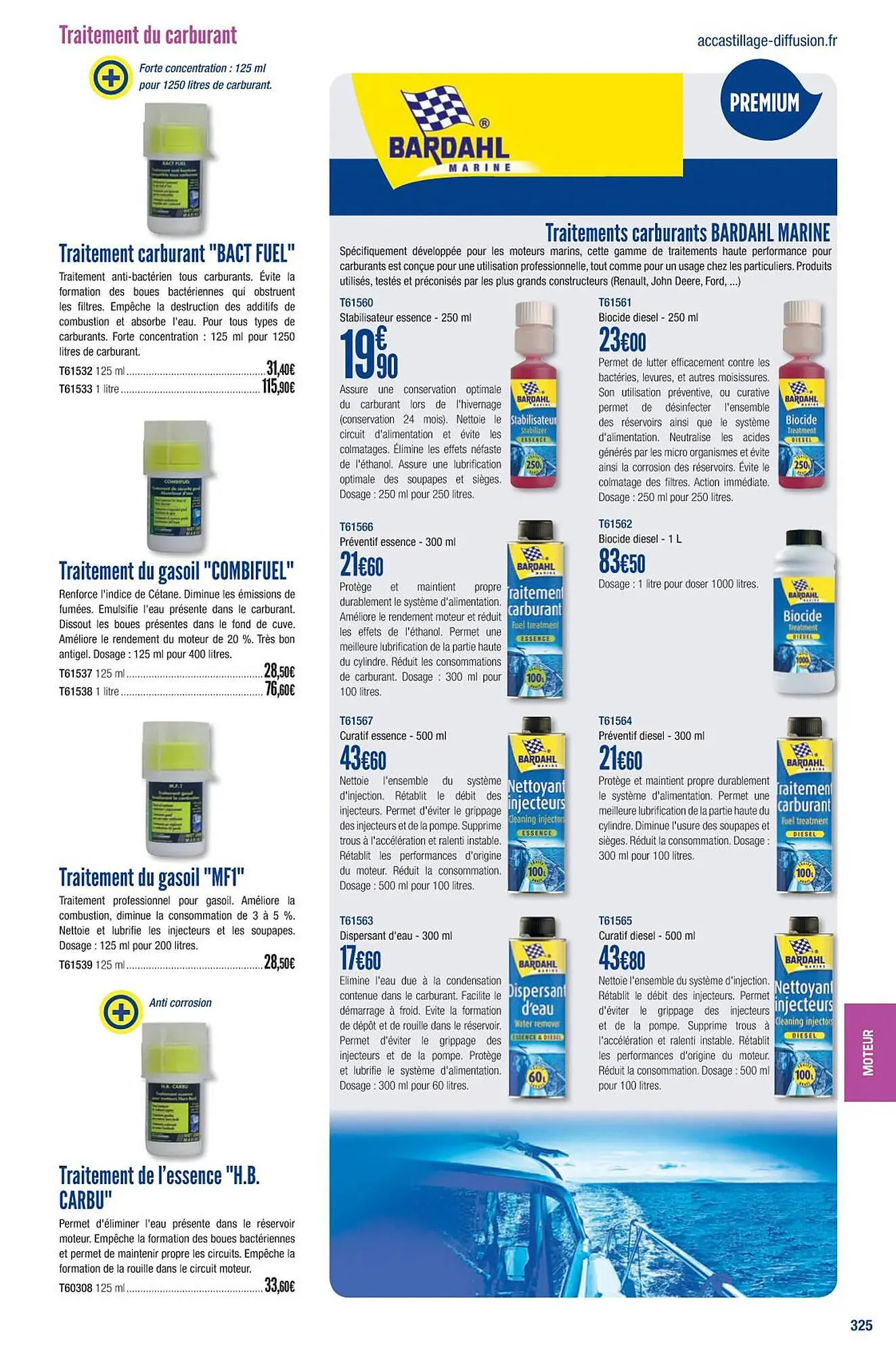 Catalogue Accastillage Diffusion du 1 mars au 31 décembre 2023 - Catalogue page 327