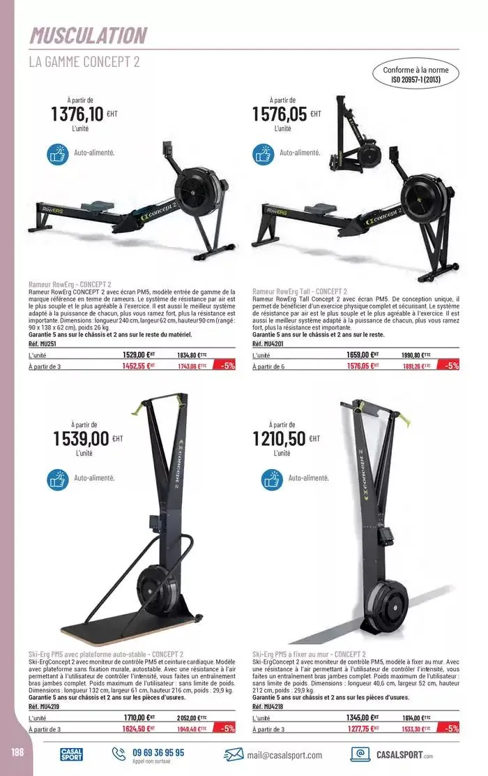 ÉQUIPEMENT SPORTIF du 6 mars au 31 décembre 2025 - Catalogue page 160