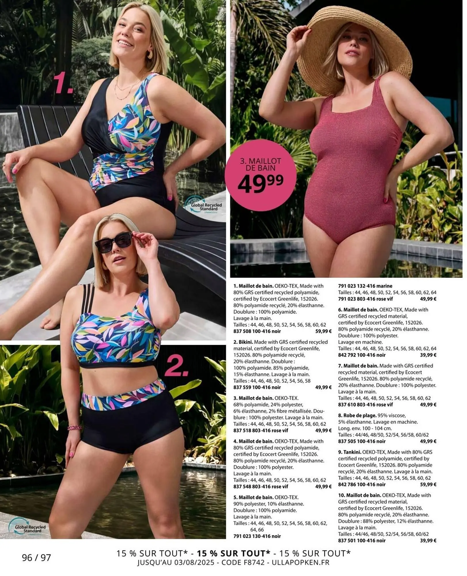 Catalogue Ulla Popken du 25 juillet au 31 août 2025 - Catalogue page 96