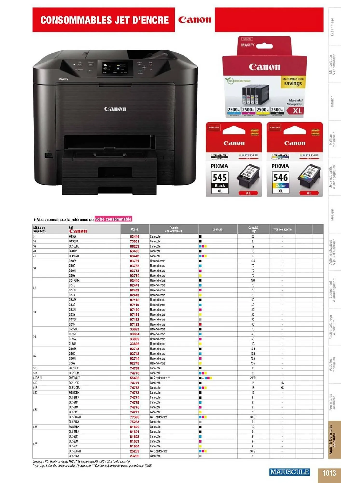 Catalogue Majuscule du 5 mars au 31 décembre 2025 - Catalogue page 1037