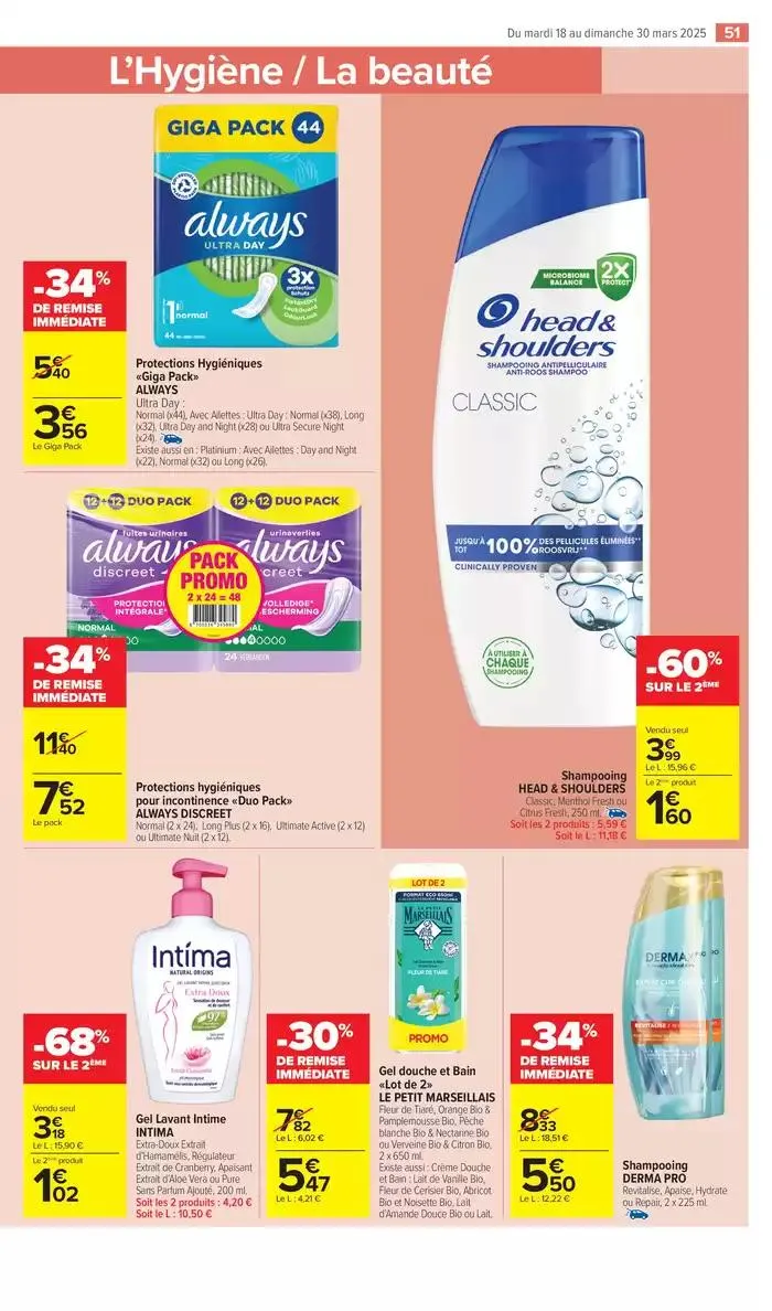 APÉRITIF DINATOIRE du 18 mars au 30 mars 2025 - Catalogue page 53