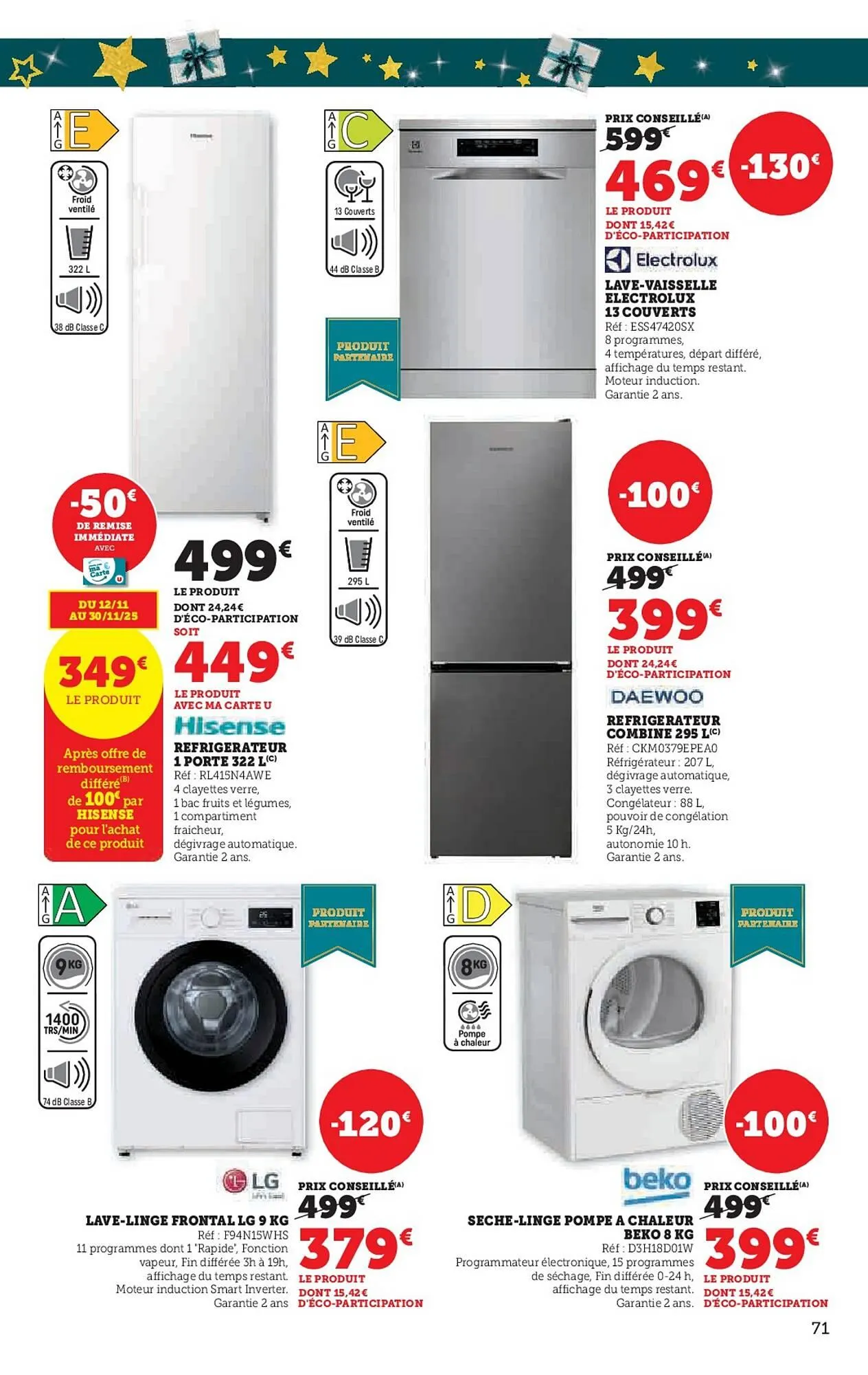 Catalogue Hyper U du 12 novembre au 30 novembre 2025 - Catalogue page 71