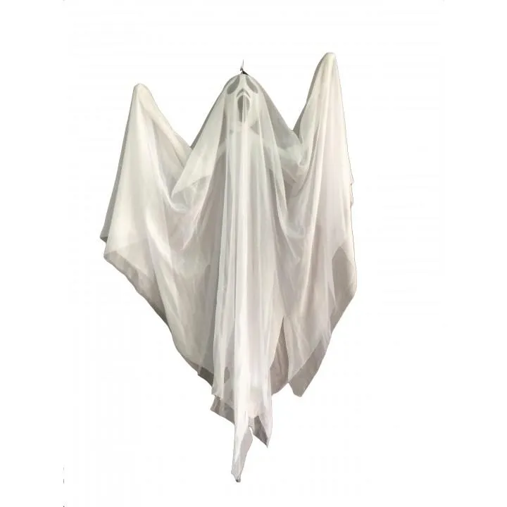 Suspension Fantôme hurlant Halloween sonore et animé 153 cm