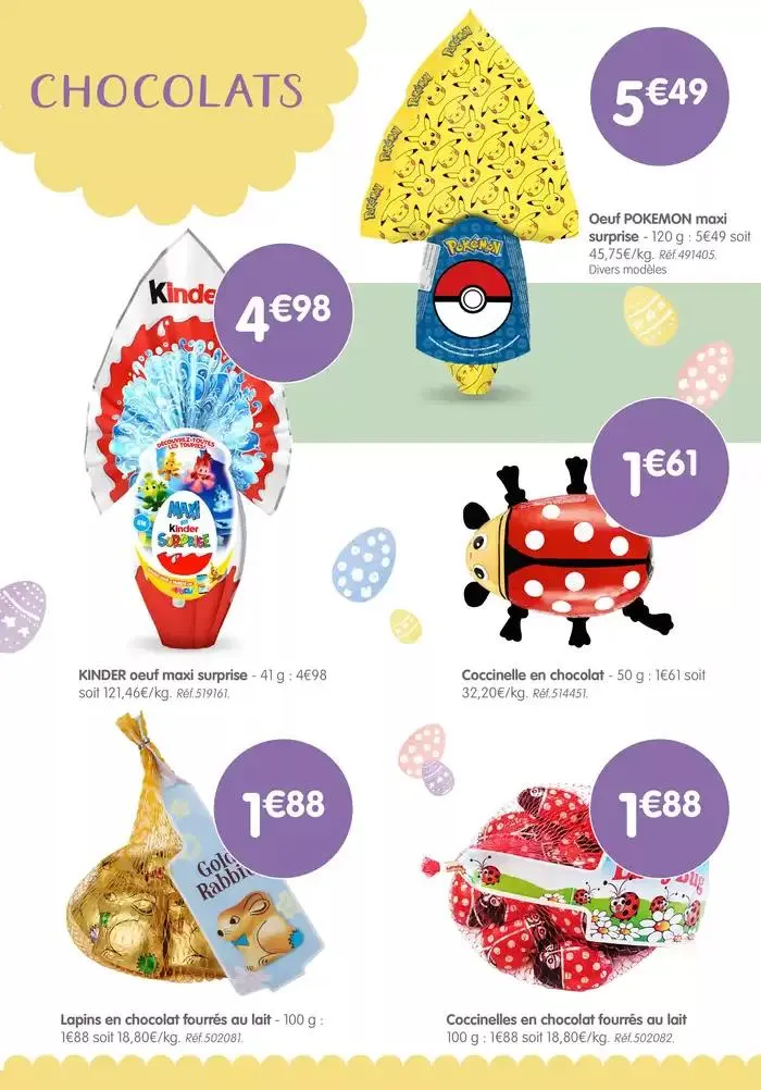 Pâques du 26 mars au 22 avril 2025 - Catalogue page 12