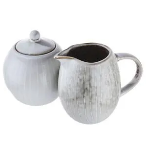 Bol à sucre et pot à lait HENLEY