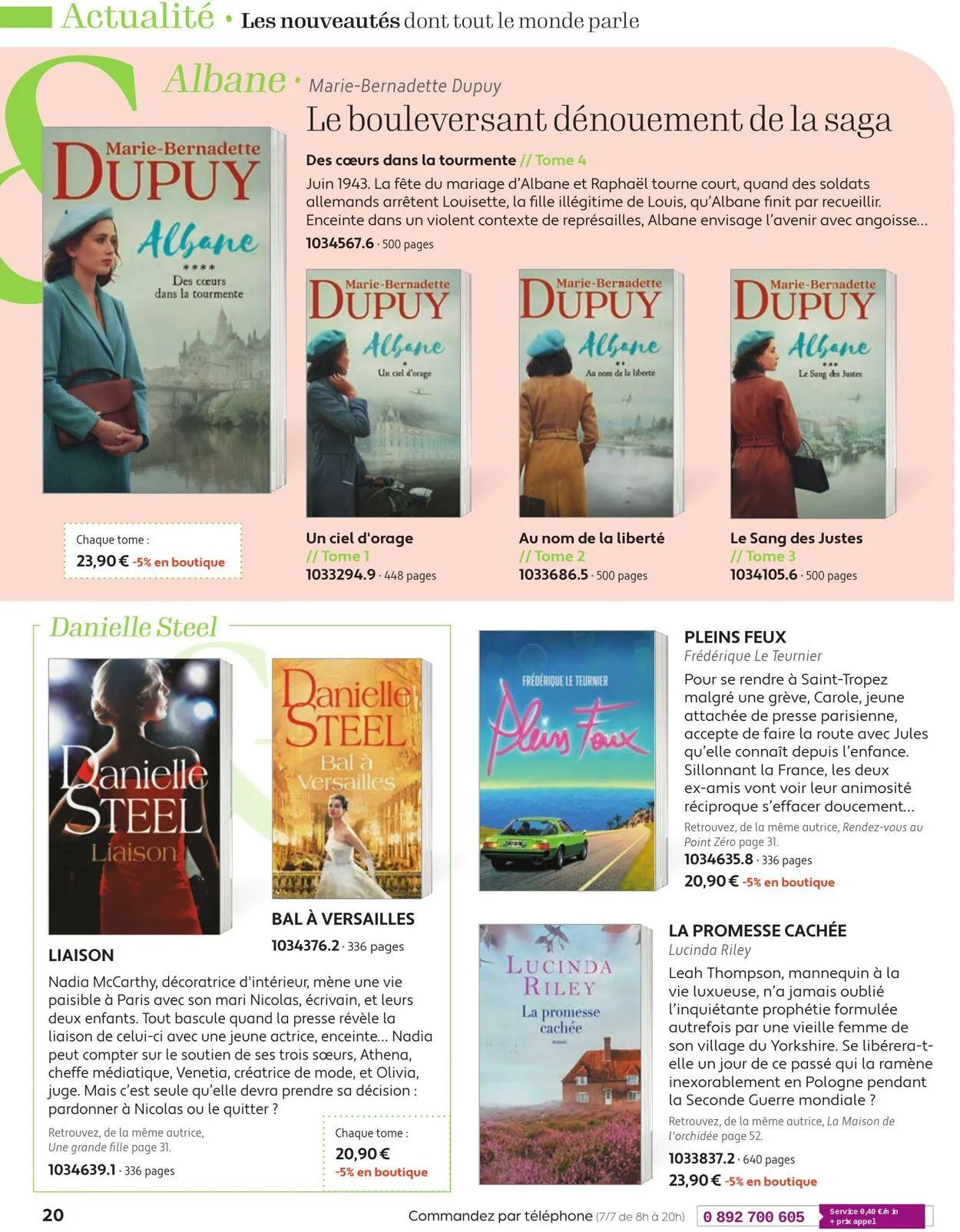 France Loisirs du 1 mai au 30 juin 2025 - Catalogue page 20