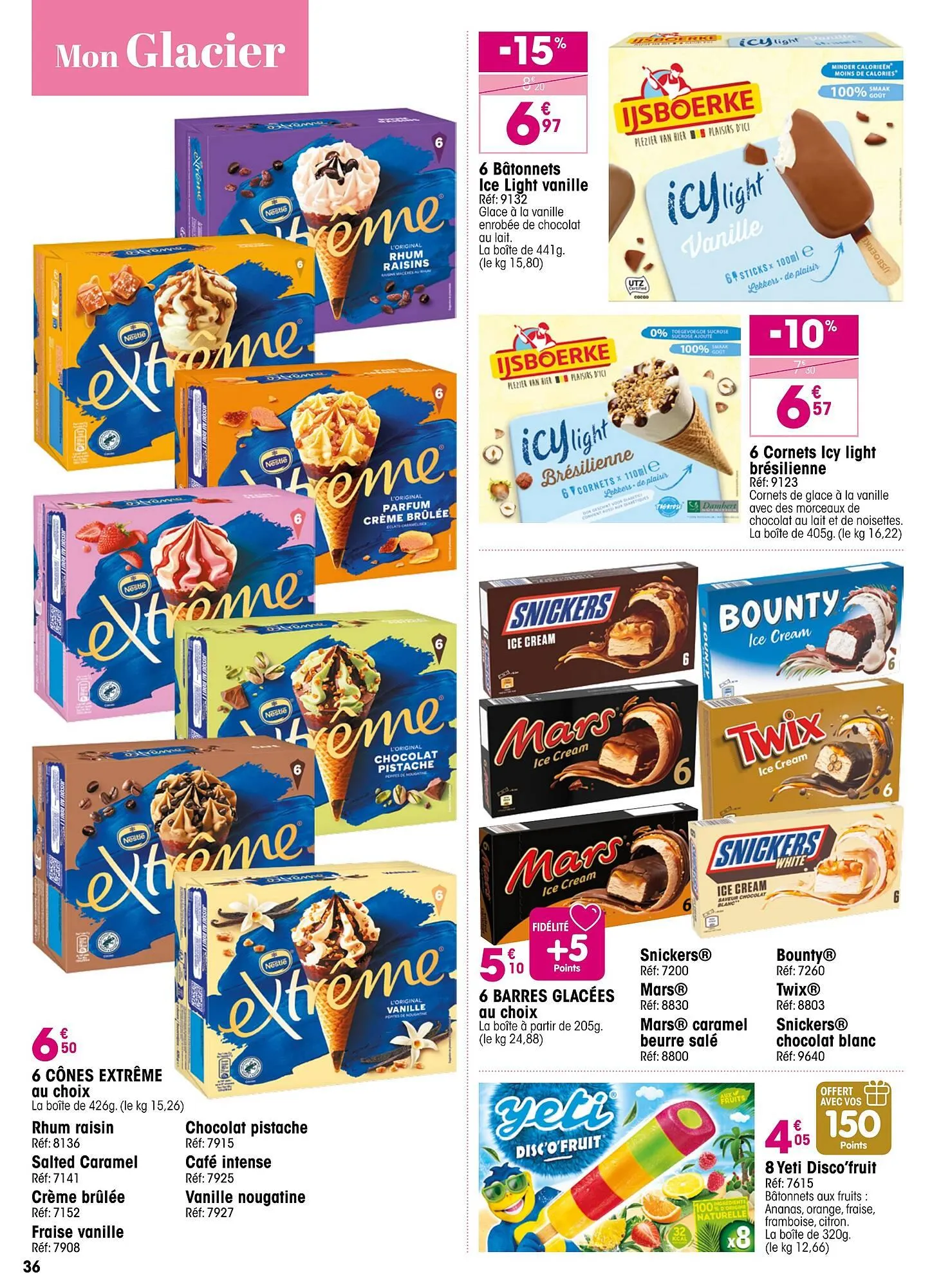 Catalogue Croque Gel du 3 avril au 3 mai 2026 - Catalogue page 36