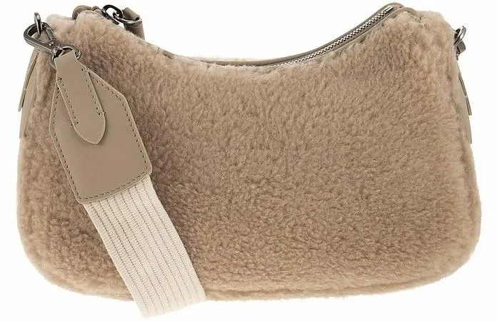 Fleecy Bag in Virgin Wool and Cashmere