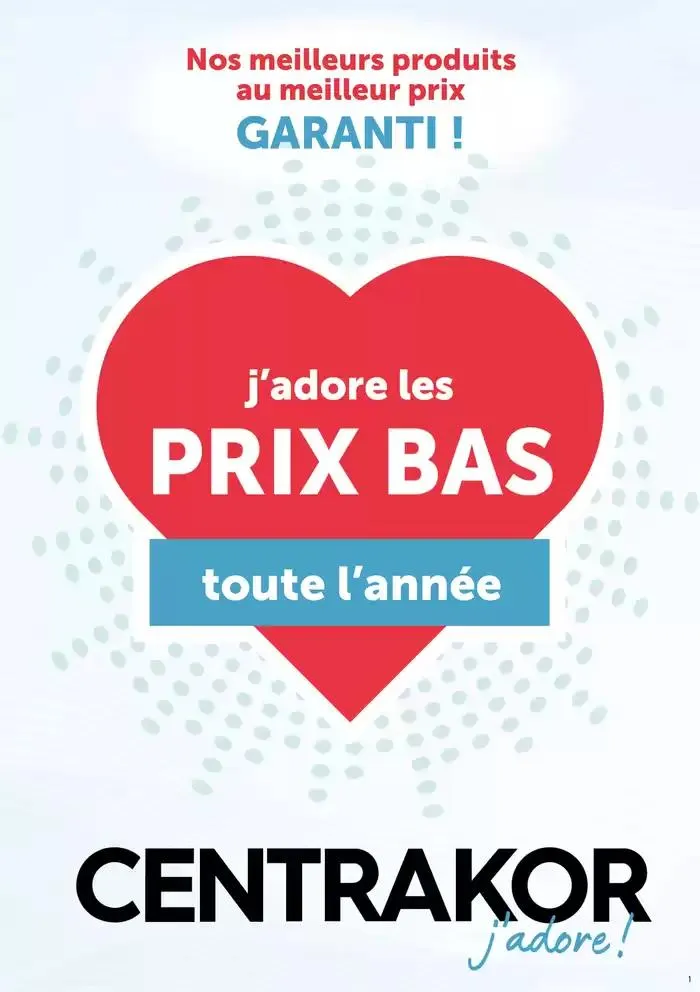 Le catalogue prix bas ! du 4 avril au 30 avril 2025 - Catalogue page 1