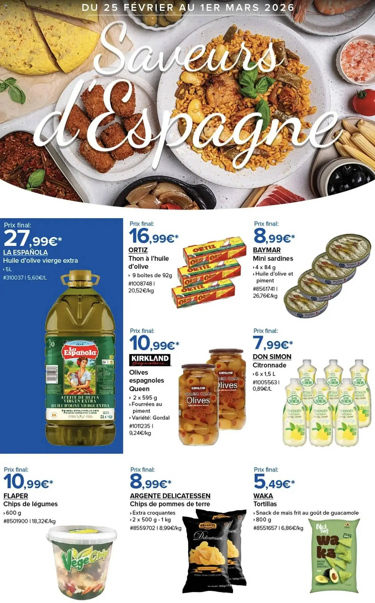 Catalogue Costco du 25 février au 1 mars 2026 - Catalogue page 1