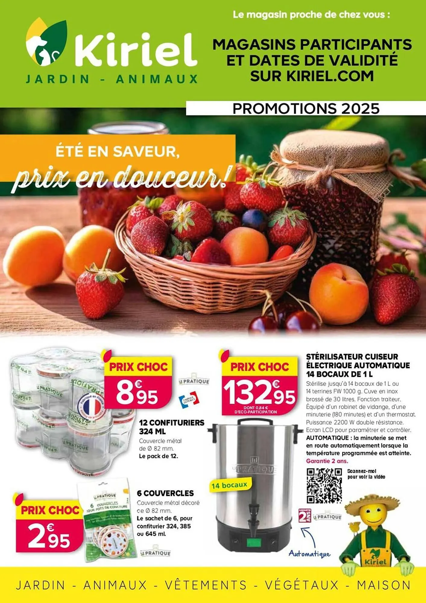 Catalogue Kiriel du 3 juin au 31 août 2025 - Catalogue page 1