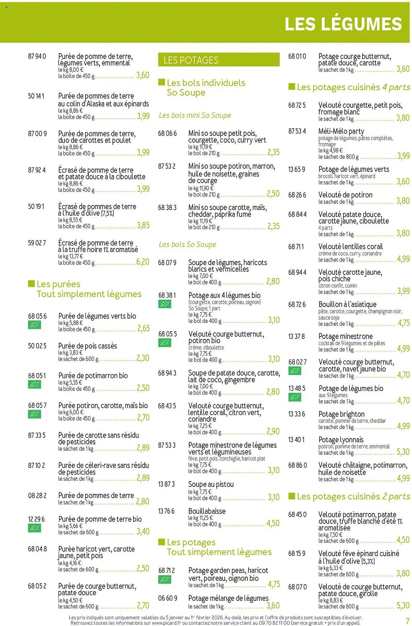 Catalogue Picard du 5 janvier au 5 avril 2026 - Catalogue page 7