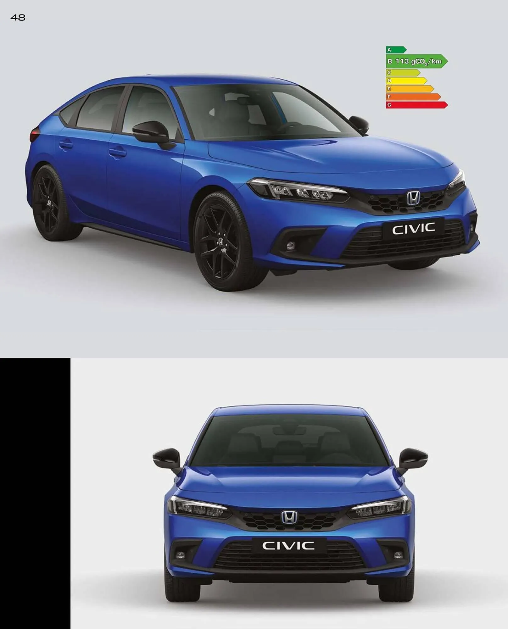 Catalogue Honda Civic Hybrid du 20 décembre au 30 juin 2024 - Catalogue page 48