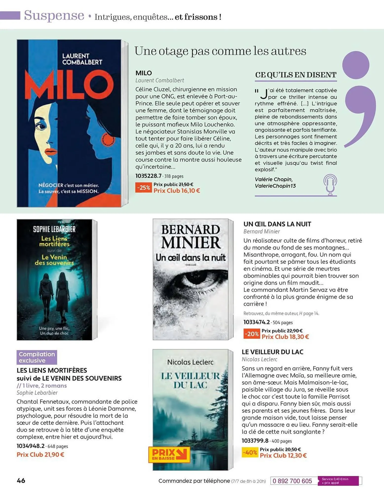 Catalogue France Loisirs du 1 septembre au 31 octobre 2025 - Catalogue page 46