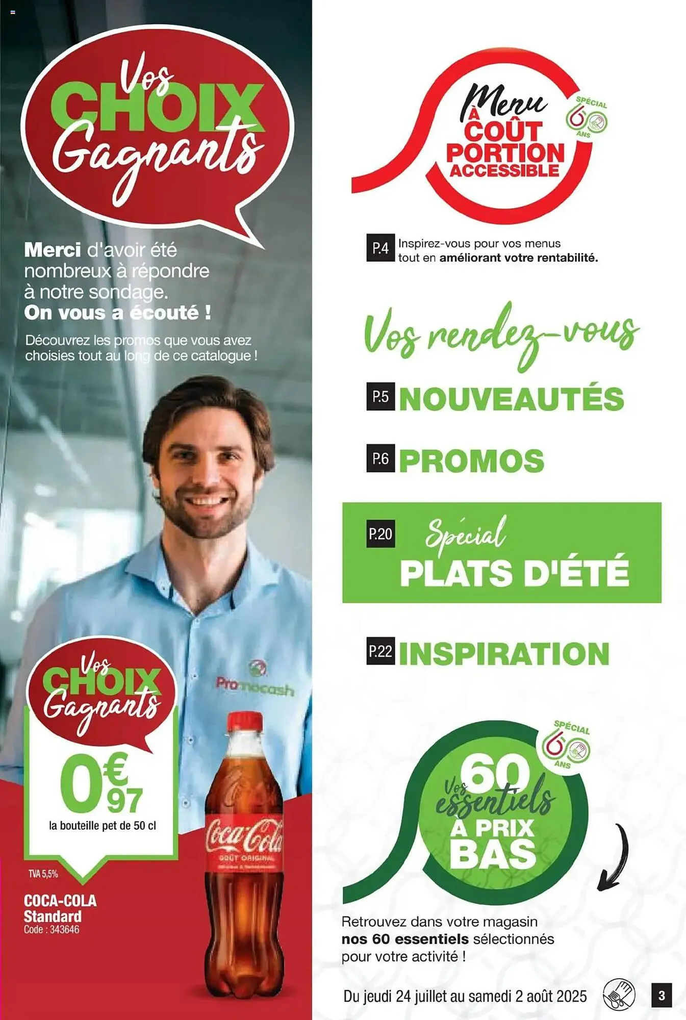Catalogue Promocash du 24 juillet au 2 août 2025 - Catalogue page 3