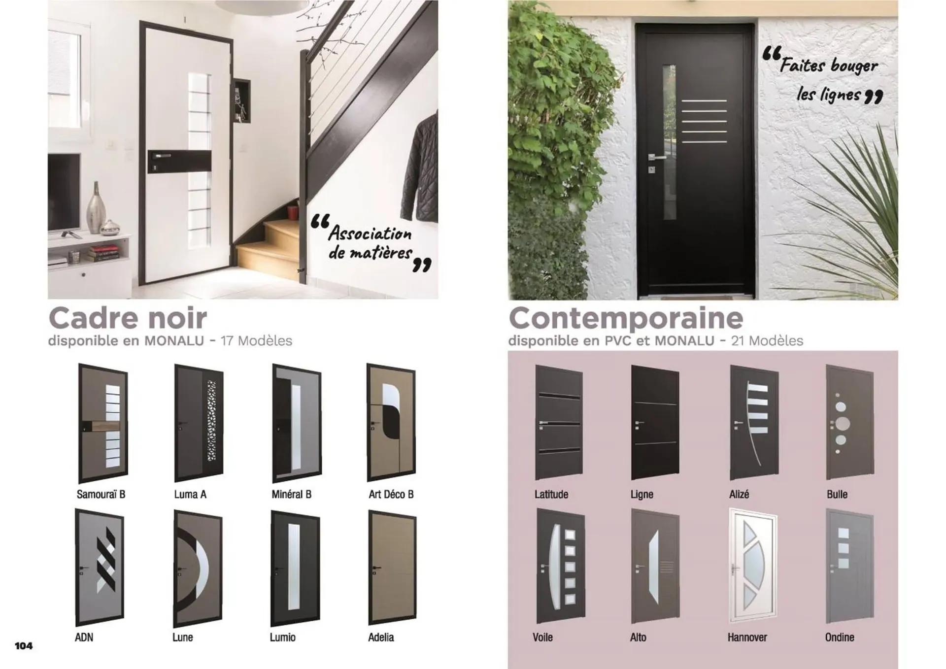 Catalogue Art & Fenêtres du 29 août au 31 décembre 2023 - Catalogue page 104