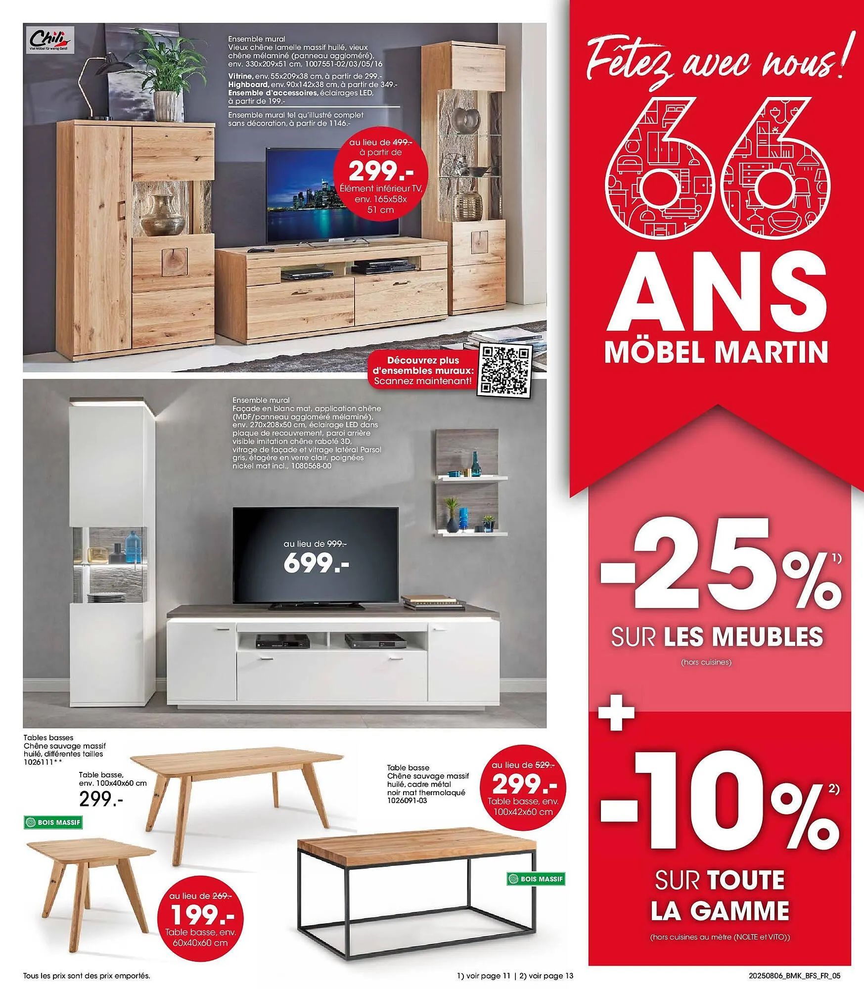 Catalogue Möbel Martin du 5 août au 19 août 2025 - Catalogue page 5