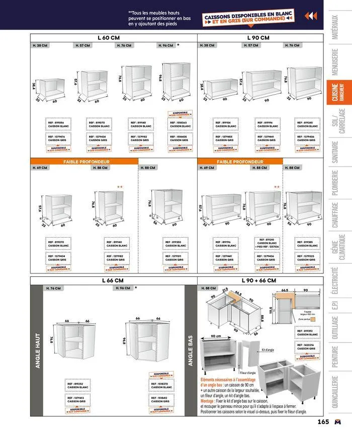 Guide produits 2024 du 15 mars au 31 décembre 2024 - Catalogue page 165
