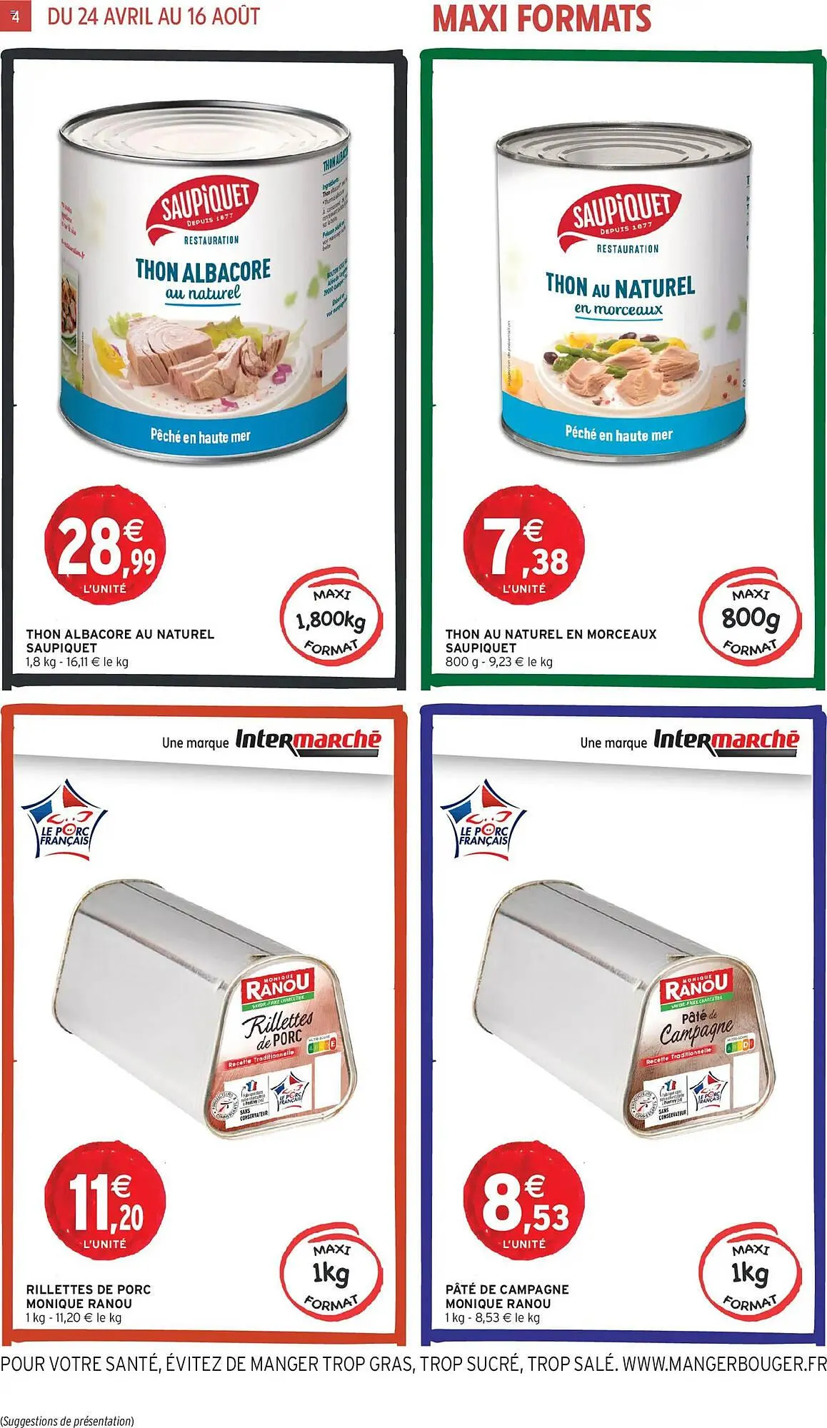 Catalogue Intermarché du 24 avril au 16 août 2026 - Catalogue page 4