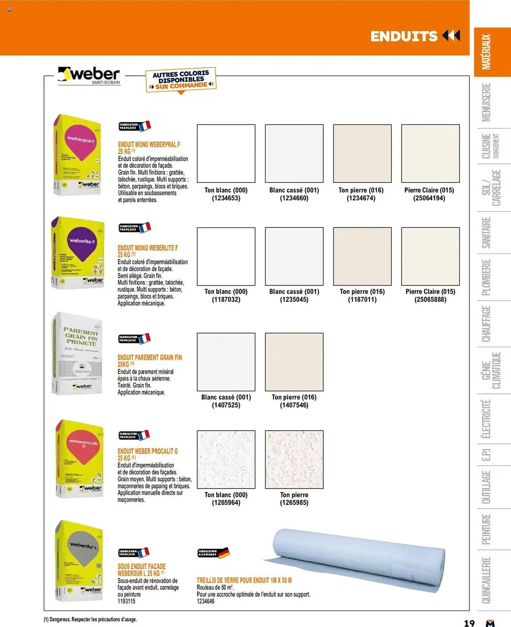 Catalogue Bricoman du 19 mars au 31 décembre 2025 - Catalogue page 19