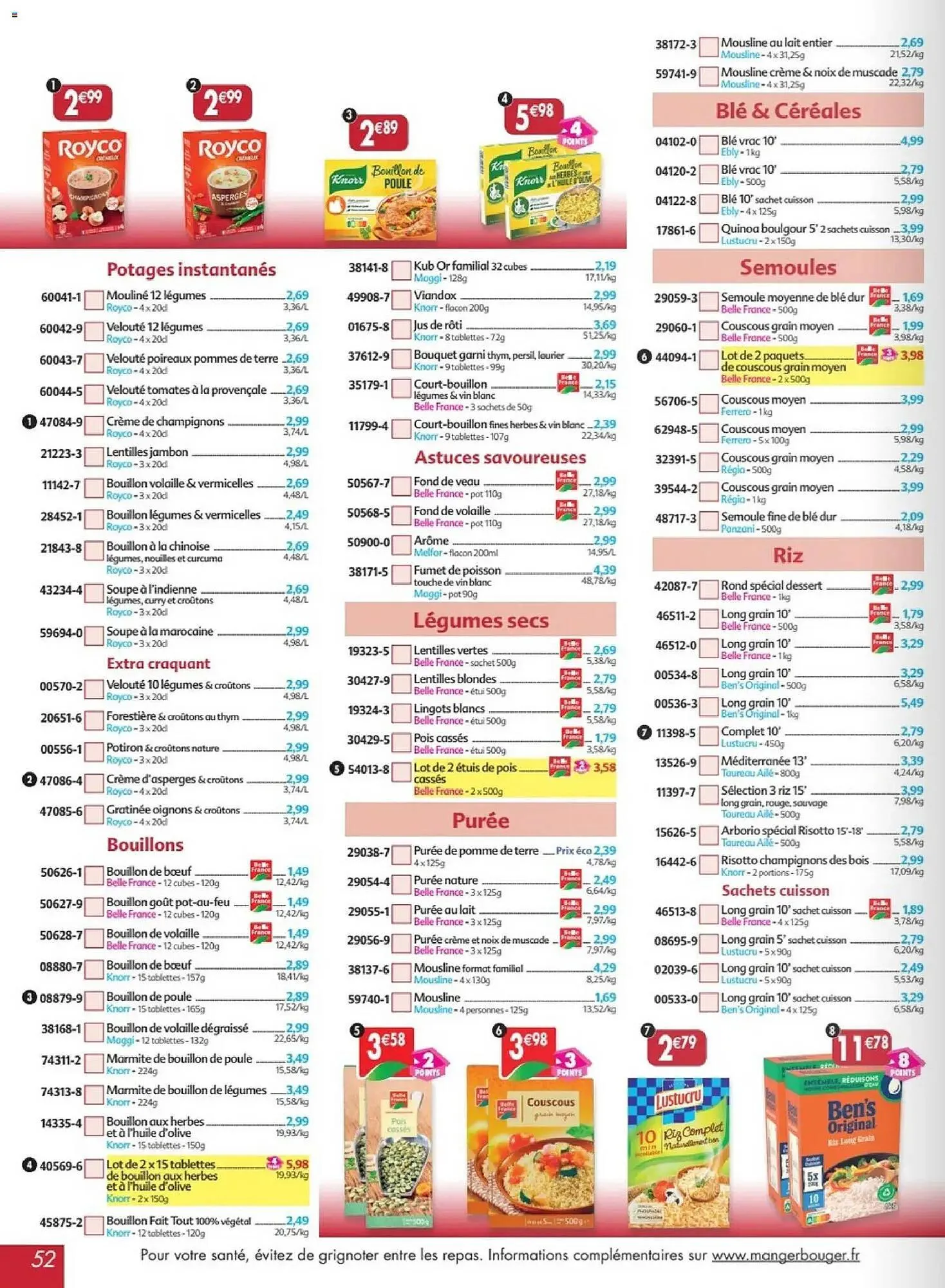 Catalogue Maximo du 2 mars au 29 mars 2026 - Catalogue page 52