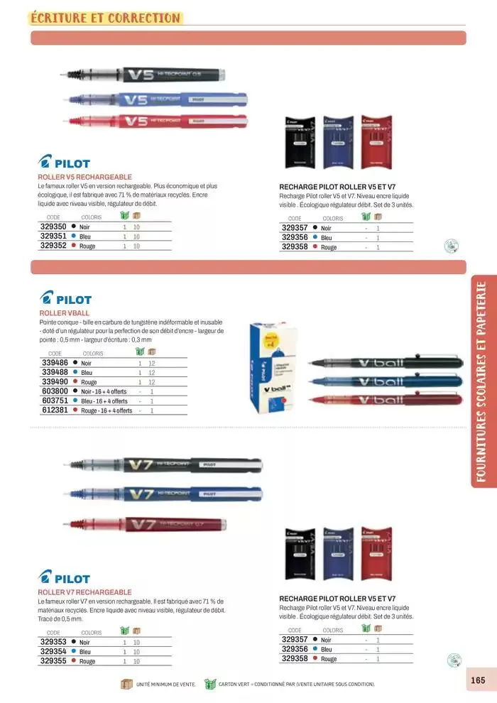 Nos Catalogues Thématiques du 1 janvier au 31 décembre 2025 - Catalogue page 167