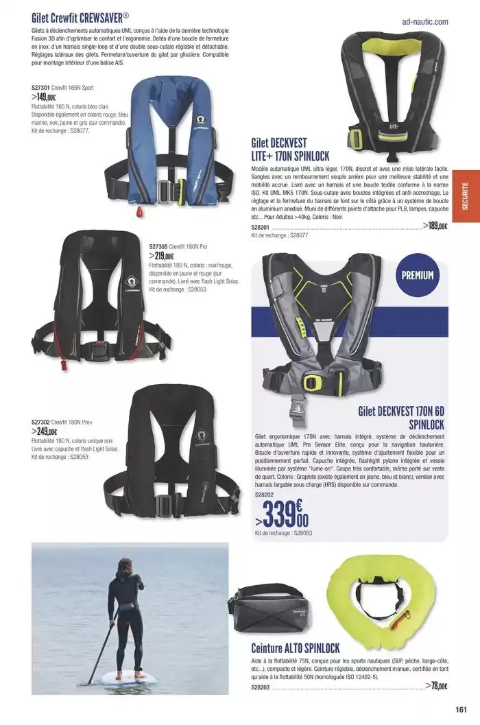 Catalogue Accastillage Diffusion 2025 du 1 janvier au 31 décembre 2025 - Catalogue page 163