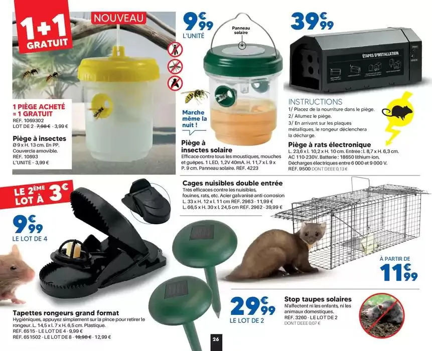 PRINTEMPS/ÉTÉ 2025 du 1 mars au 30 septembre 2025 - Catalogue page 26