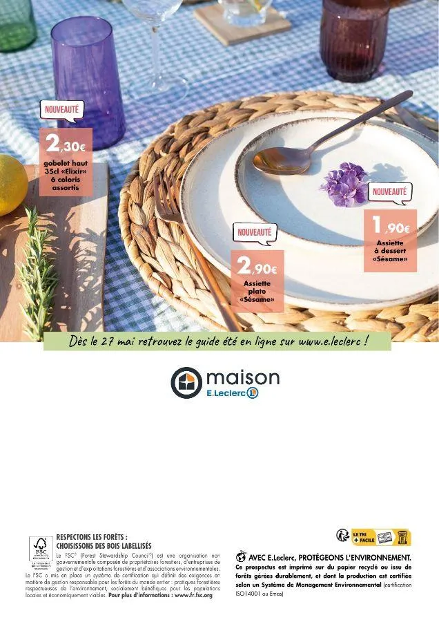 E. Leclerc du 1 avril au 24 mai 2025 - Catalogue page 36