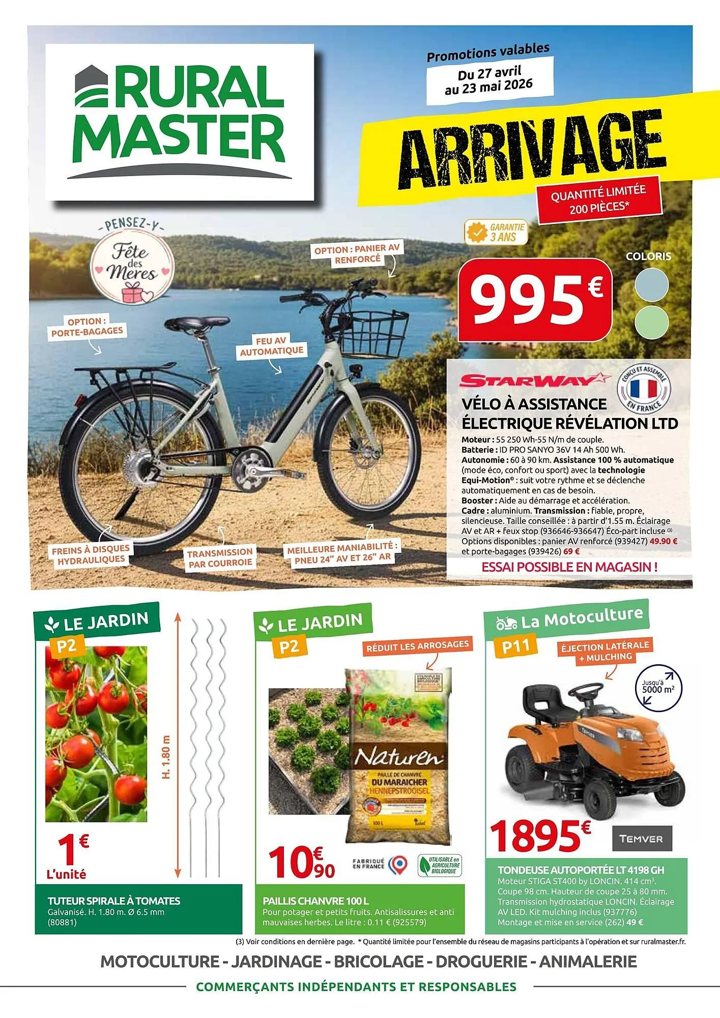 Catalogue Rural Master du 27 avril au 23 mai 2026 - Catalogue page 1