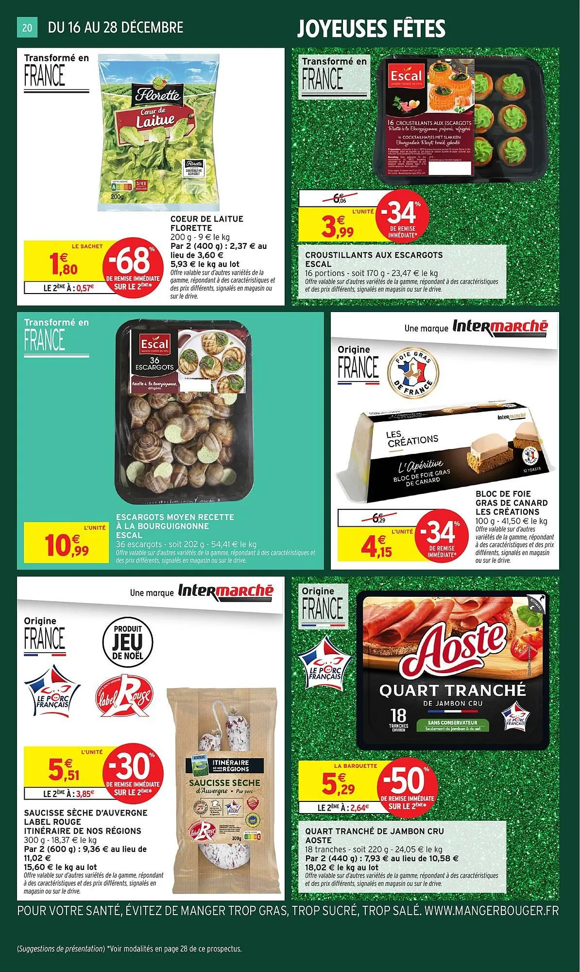 Catalogue Intermarché du 16 décembre au 28 décembre 2025 - Catalogue page 20