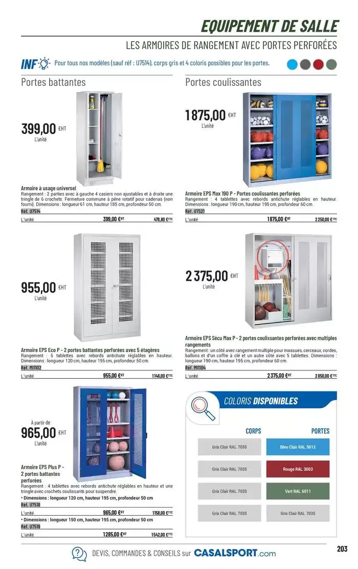 ÉQUIPEMENT SPORTIF du 6 mars au 31 décembre 2025 - Catalogue page 175