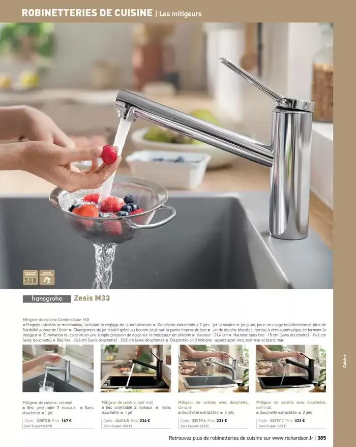 SALLE DE DE BAINS ET CARRELAGE 2025 du 11 avril au 31 décembre 2025 - Catalogue page 387