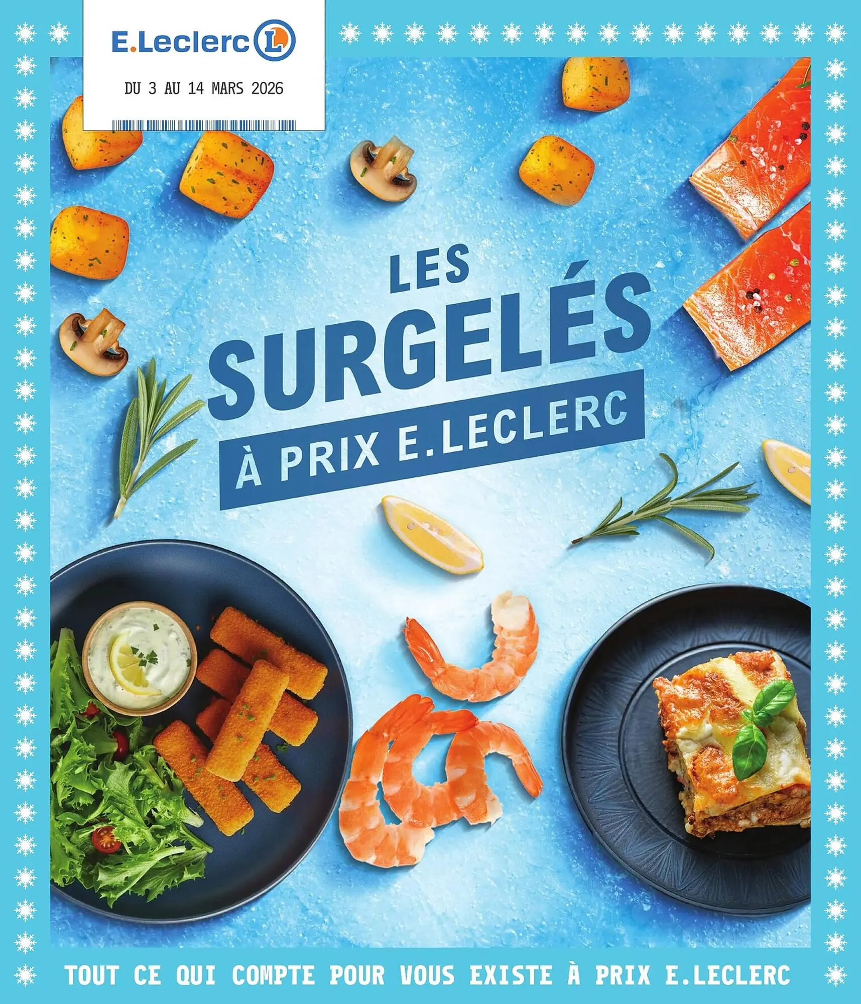 Catalogue E.Leclerc du 3 mars au 14 mars 2026 - Catalogue page 1