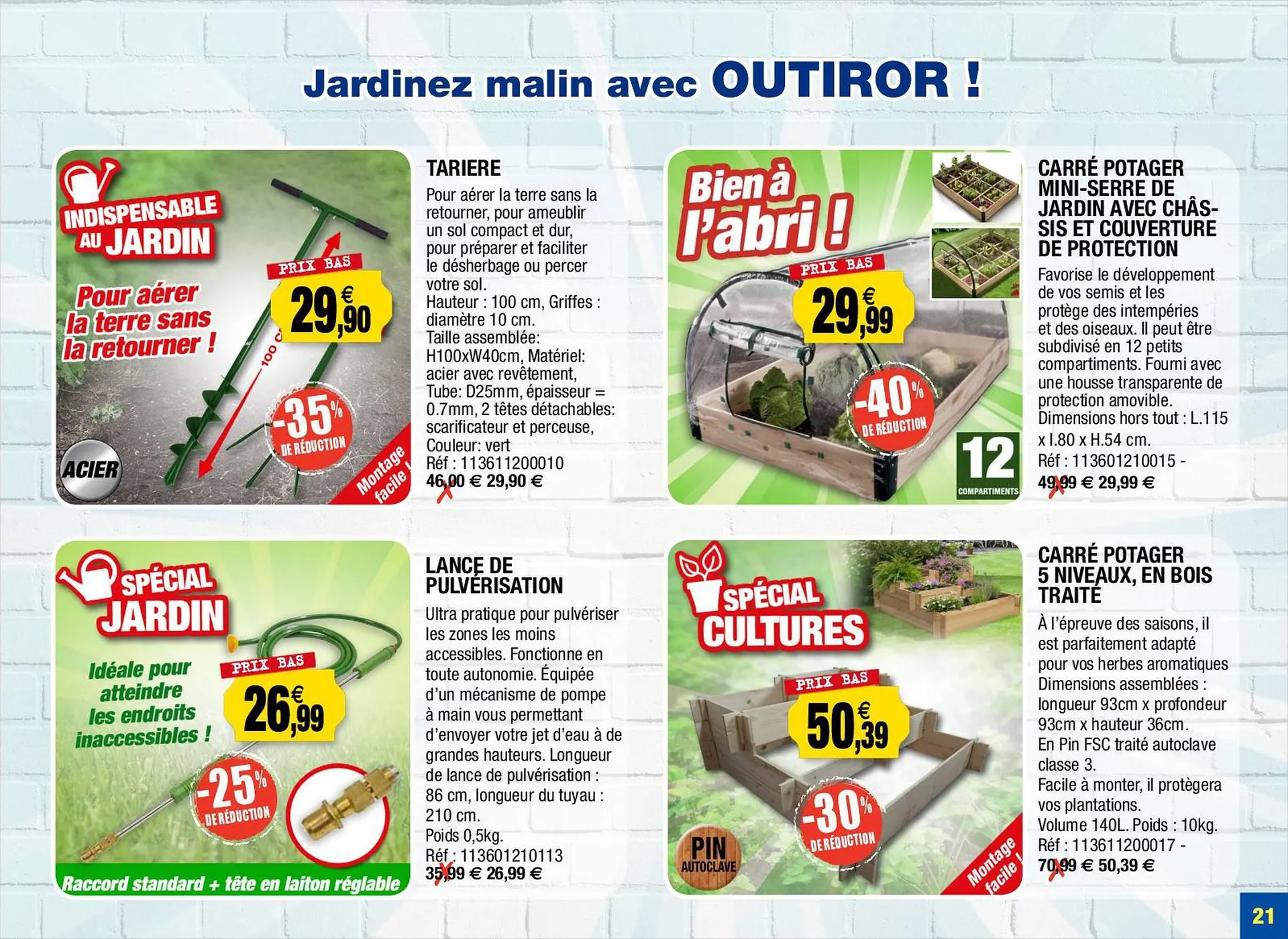 Catalogue Outiror du 10 août au 24 août 2023 - Catalogue page 21
