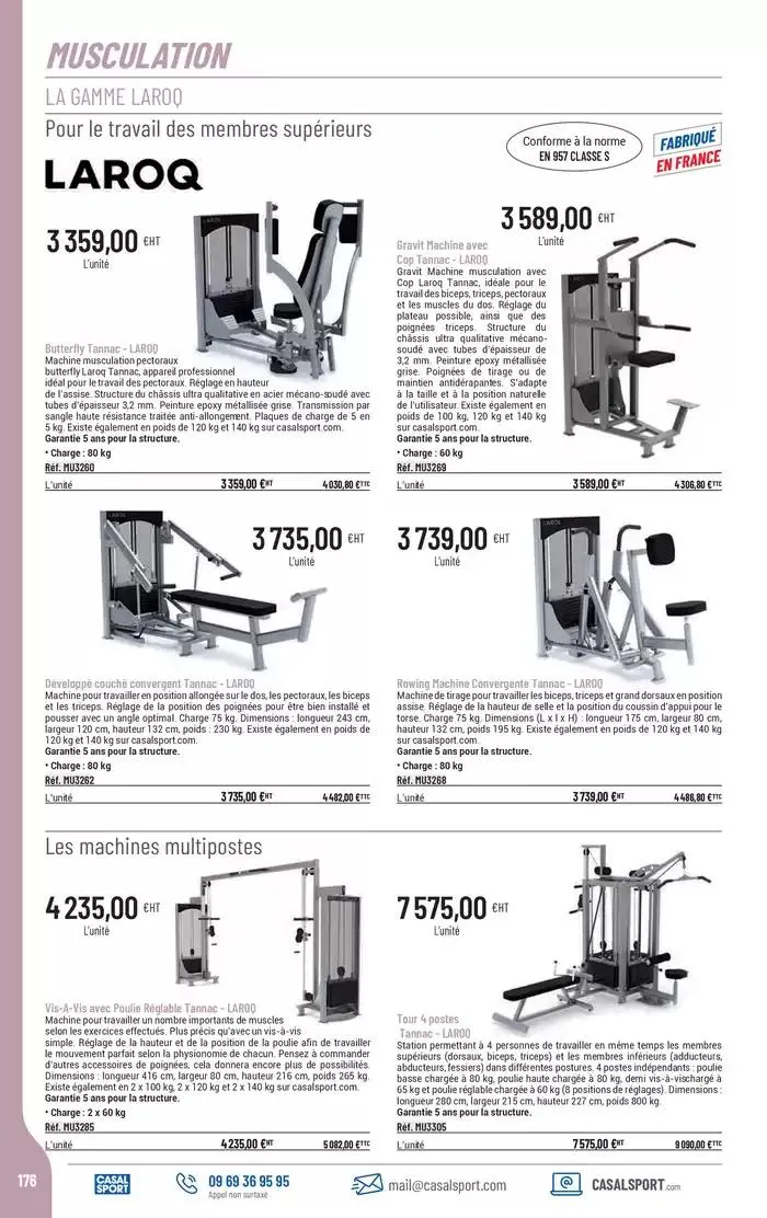ÉQUIPEMENT SPORTIF du 6 mars au 31 décembre 2025 - Catalogue page 148